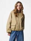 Product image thumbnail - PCBERIT BALLOON BOMBER JACKET, Travertine | 1