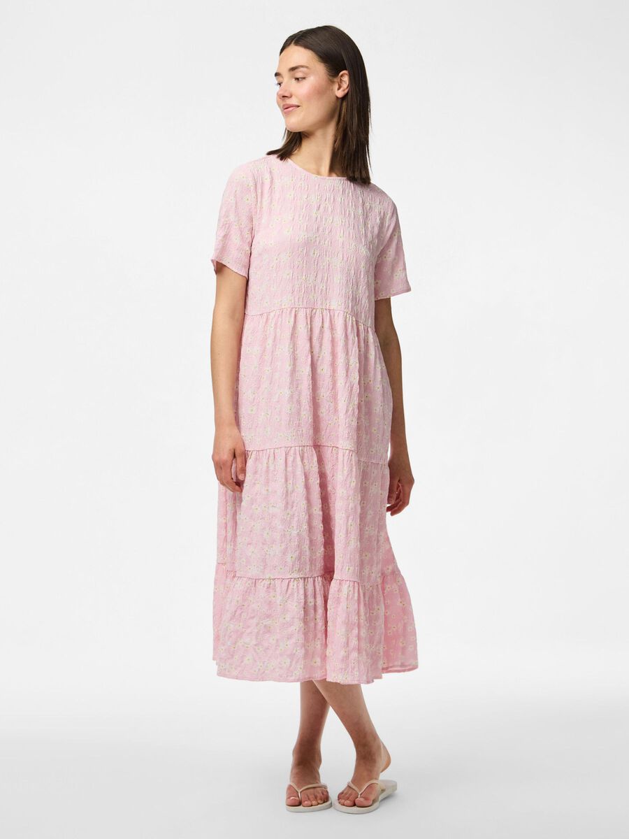 Pieces PCSTELLA MIDI DRESS, Pink Tulle, highres - 17154007_PinkTulle_1254540_005.jpg