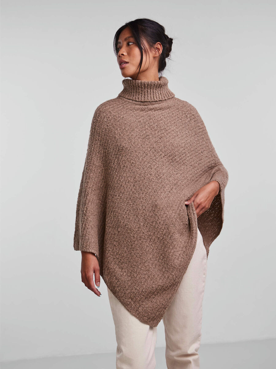 Pieces PCPYRON PONCHO, Silver Mink, highres - 17128279_SilverMink_003.jpg