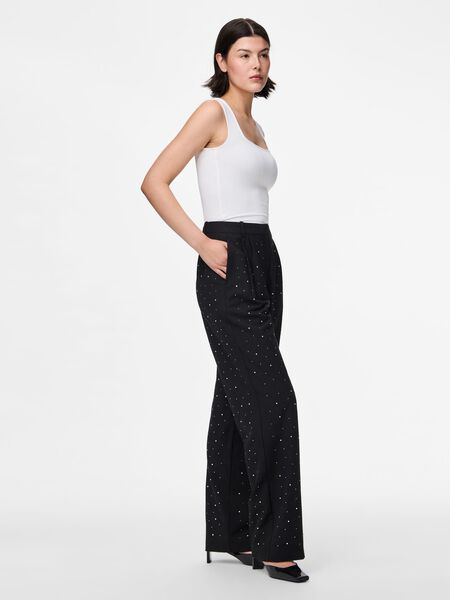 Pieces PCMICHELLE SUIT TROUSERS, Black, highres - 17160546_Black_005.jpg