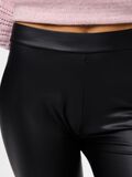 Product image thumbnail - PCNEW SHINY FLEECE MW LEGGINGS, Black | 4