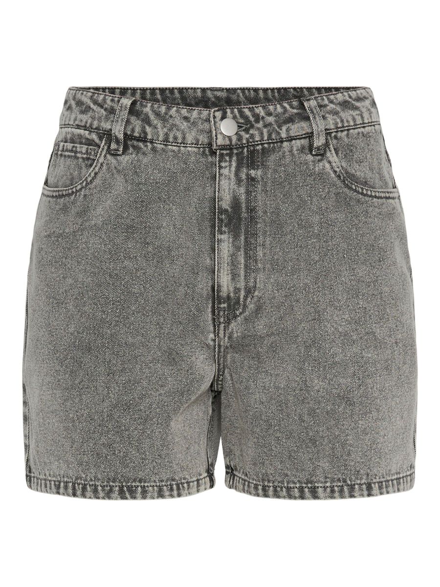 Carousel image - PCABBI MW DENIM SHORTS, Light Grey Denim | 5