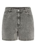 Product image thumbnail - PCABBI MW DENIM SHORTS, Light Grey Denim | 5