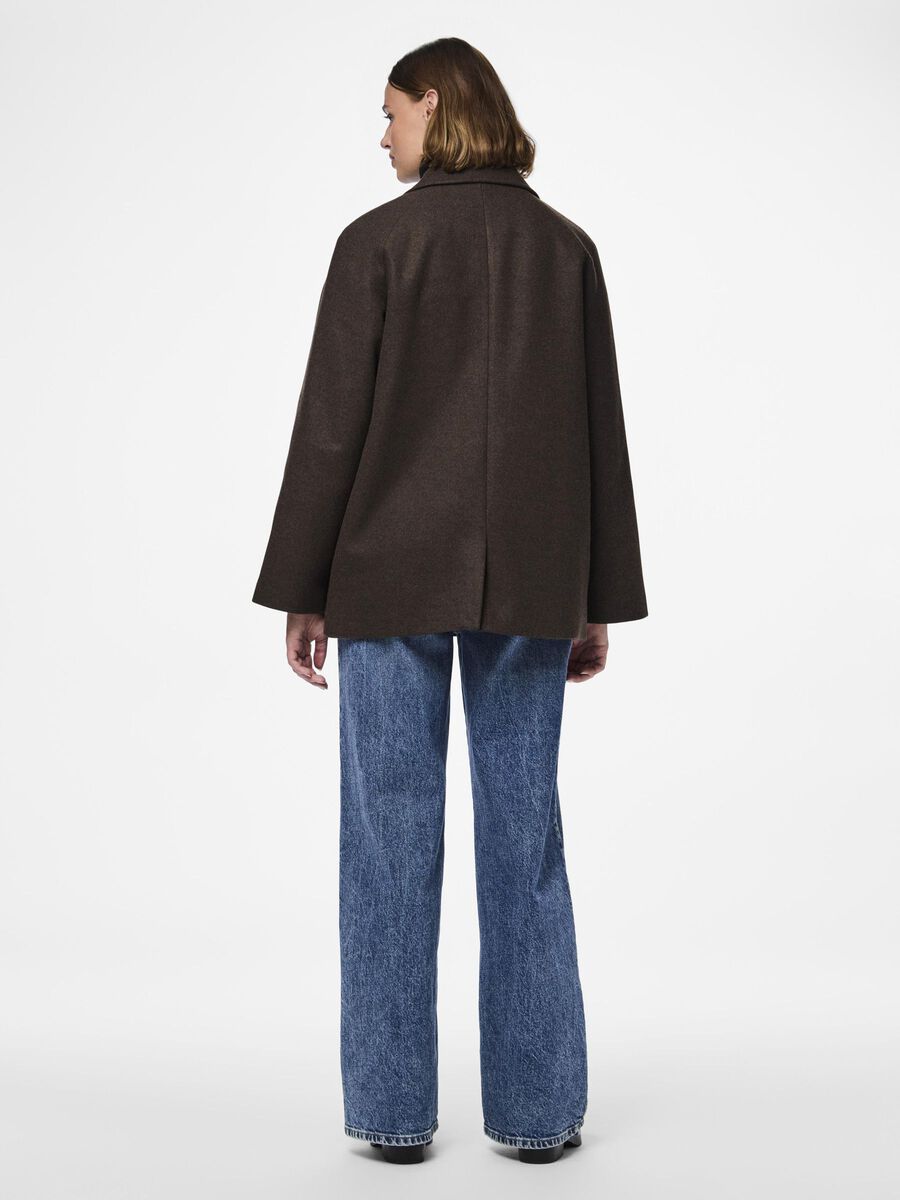 Pieces PCMARBEL  COAT, Mole, highres - 17152808_Mole_1141974_004.jpg