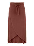 Pieces HIGH-WAIST WRAP MIDI SKIRT, Henna, highres - 17097873_Henna_001.jpg