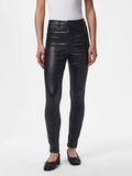Product image thumbnail - PCHIGHSKIN GLITTER JEGGINGS, Black | 3