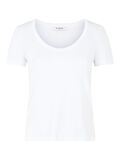 Pieces MODALMISCHFASER T-SHIRT, Bright White, highres - 17101605_BrightWhite_001.jpg