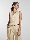 Pieces PCKYZA WAISTCOAT, Irish Cream, highres - 17137660_IrishCream_003.jpg