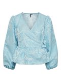 Pieces PCAVIONA BLOUSE CACHE-CŒUR, Tanager Turquoise, highres - 17131852_TanagerTurquoise_001.jpg