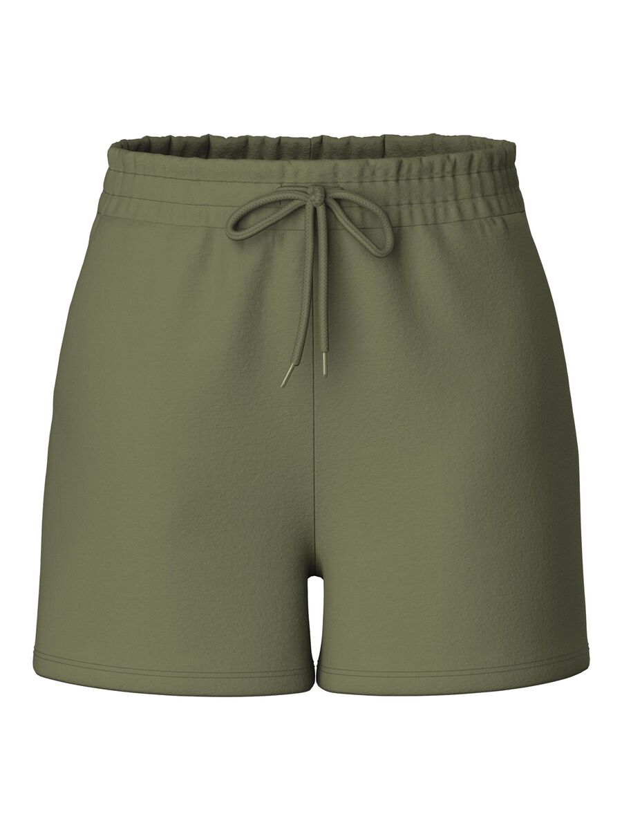 Pieces PCCHILLI SWEAT SHORTS, Deep Lichen Green, highres - 17118868_DeepLichenGreen_001.jpg