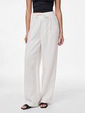 Pieces PCSASTINA HW MUSSELIN WIDE-LEG TROUSERS, Cloud Dancer, highres - 17156473_CloudDancer_003.jpg