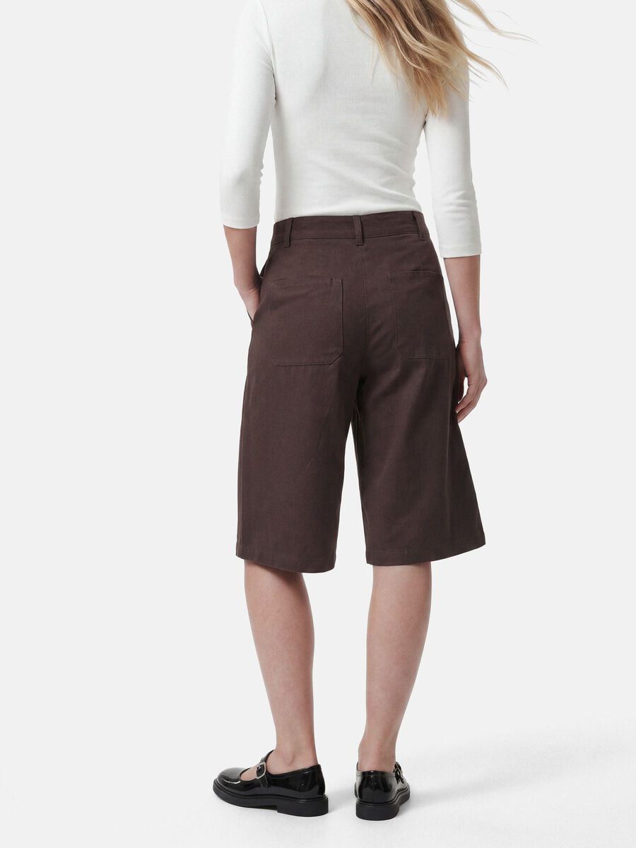 Carousel image - PCRIKKE HW BERMUDASHORTS, Hot Fudge | 5