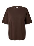 Product image thumbnail - PCSADIE 2/4 T-SHIRT, Hot Fudge | 5