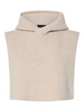 Product image thumbnail - PCJEMMI NECK WARMER, Whitecap Gray | 1