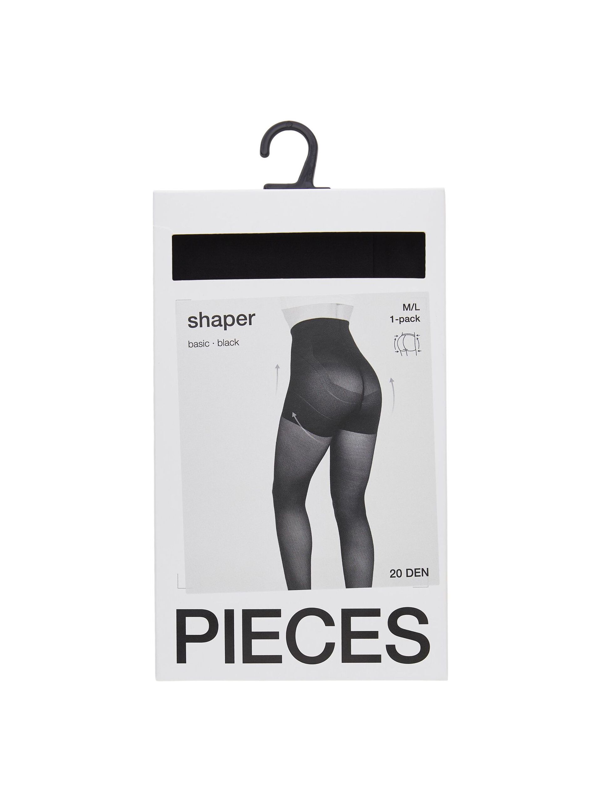 Carousel image - PCSHAPER 20 DEN TIGHTS, Black | 6