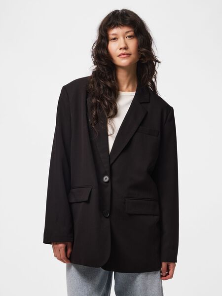 Pieces PCKAMIL OVERSIZED BLAZER, Black, highres - 17157464_Black_003.jpg
