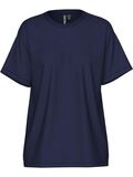 Pieces PCSKYLAR OVERSIZED T-SHIRT, Maritime Blue, highres - 17146654_MaritimeBlue_001.jpg