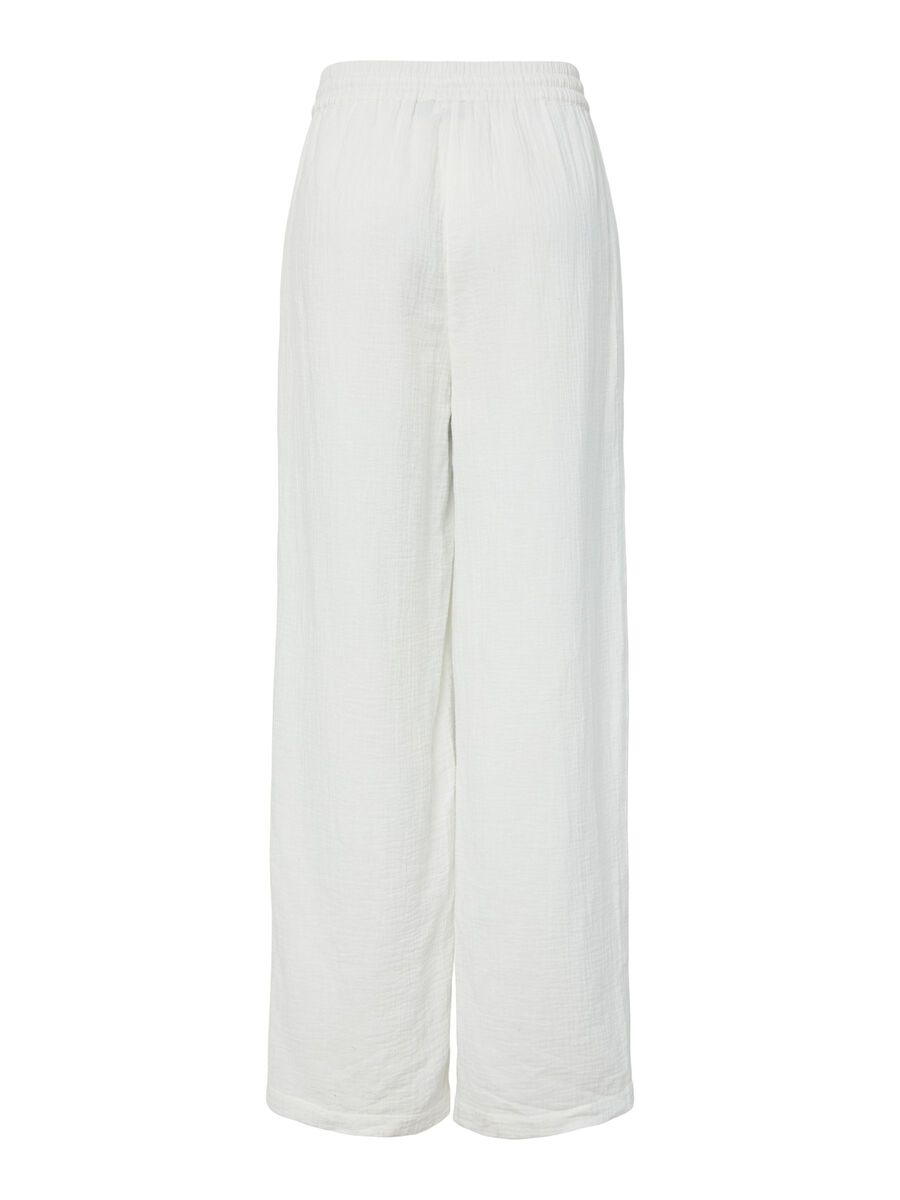 Product carousel image - PCSASTINA HW MUSSELIN HOSE MIT WEITEM BEIN, Cloud Dancer | 2