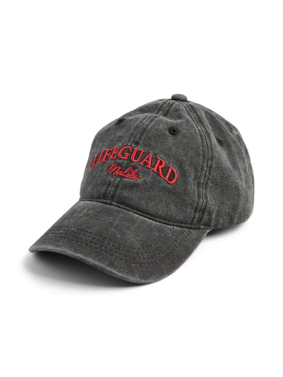 Pieces PCLIHILDA CAP, Dark Grey Denim, highres - 17156273_DarkGreyDenim_1169643_001.jpg