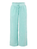 Pieces PCVOSA WIDE-LEG TROUSERS, Simply Green, highres - 17124840_SimplyGreen_954574_001.jpg