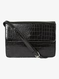 Pieces FAUX SNAKESKIN PRINT CROSSBODY BAG, Black, highres - 17098676_Black_001.jpg