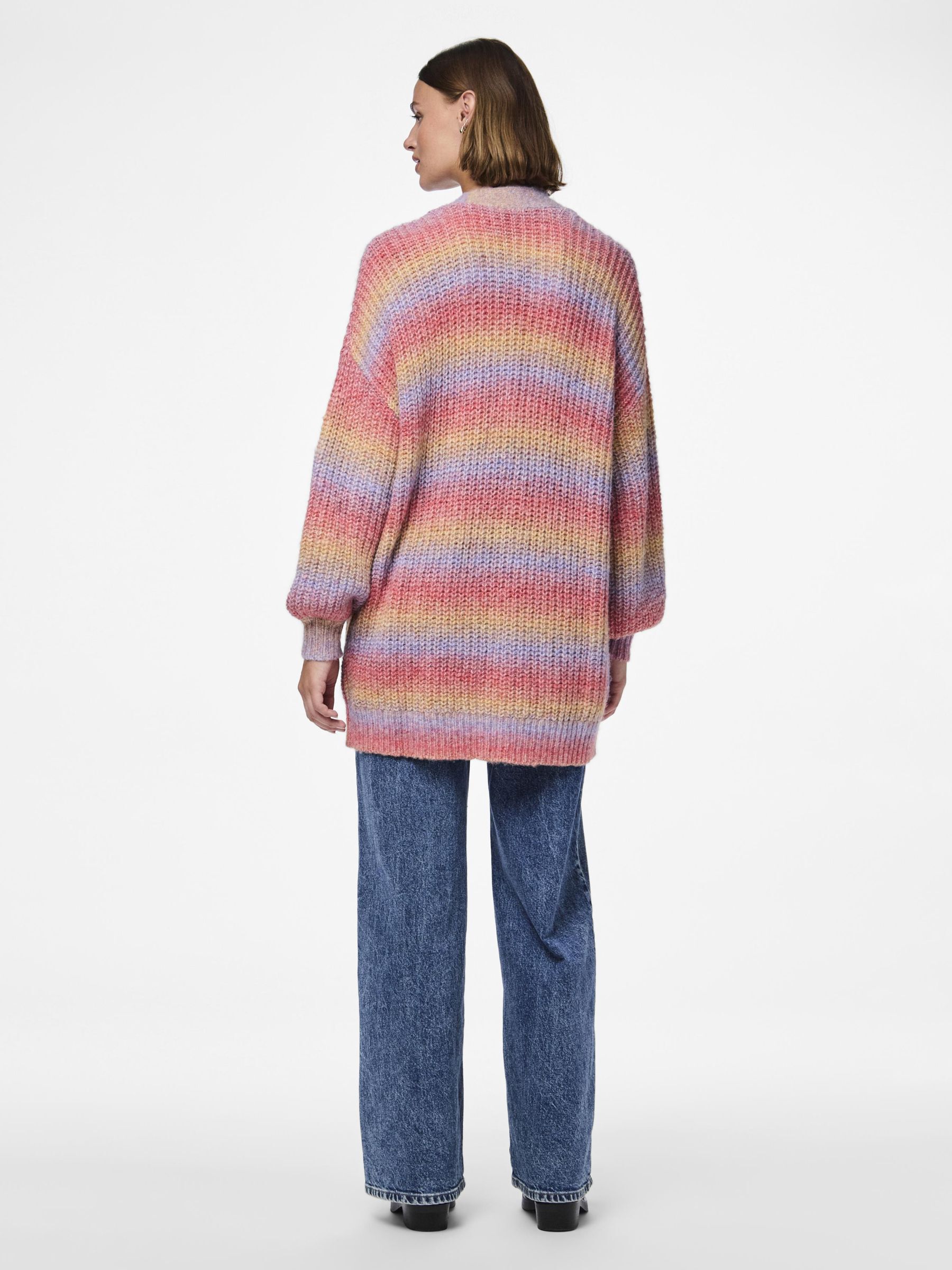 PCSILLO KNITTED CARDIGAN | Purple | PIECES® Poland PCSILLO KNITTED CARDIGAN | Purple | PIECES® Poland