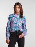 Pieces PCFANNIA LONG SLEEVED BLOUSE, Blue Atoll, highres - 17141761_BlueAtoll_1054046_003.jpg