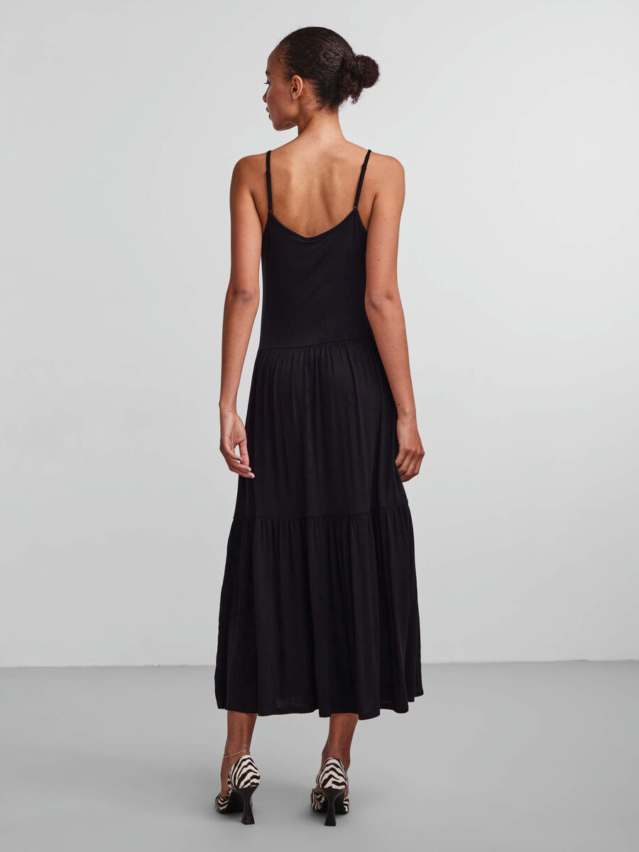 Pieces PCNEORA MIDI DRESS, Black, highres - 17123433_Black_004.jpg