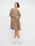 Pieces PRINTED MINI DRESS, Warm Taupe, highres - 17113868_WarmTaupe_852118_005.jpg