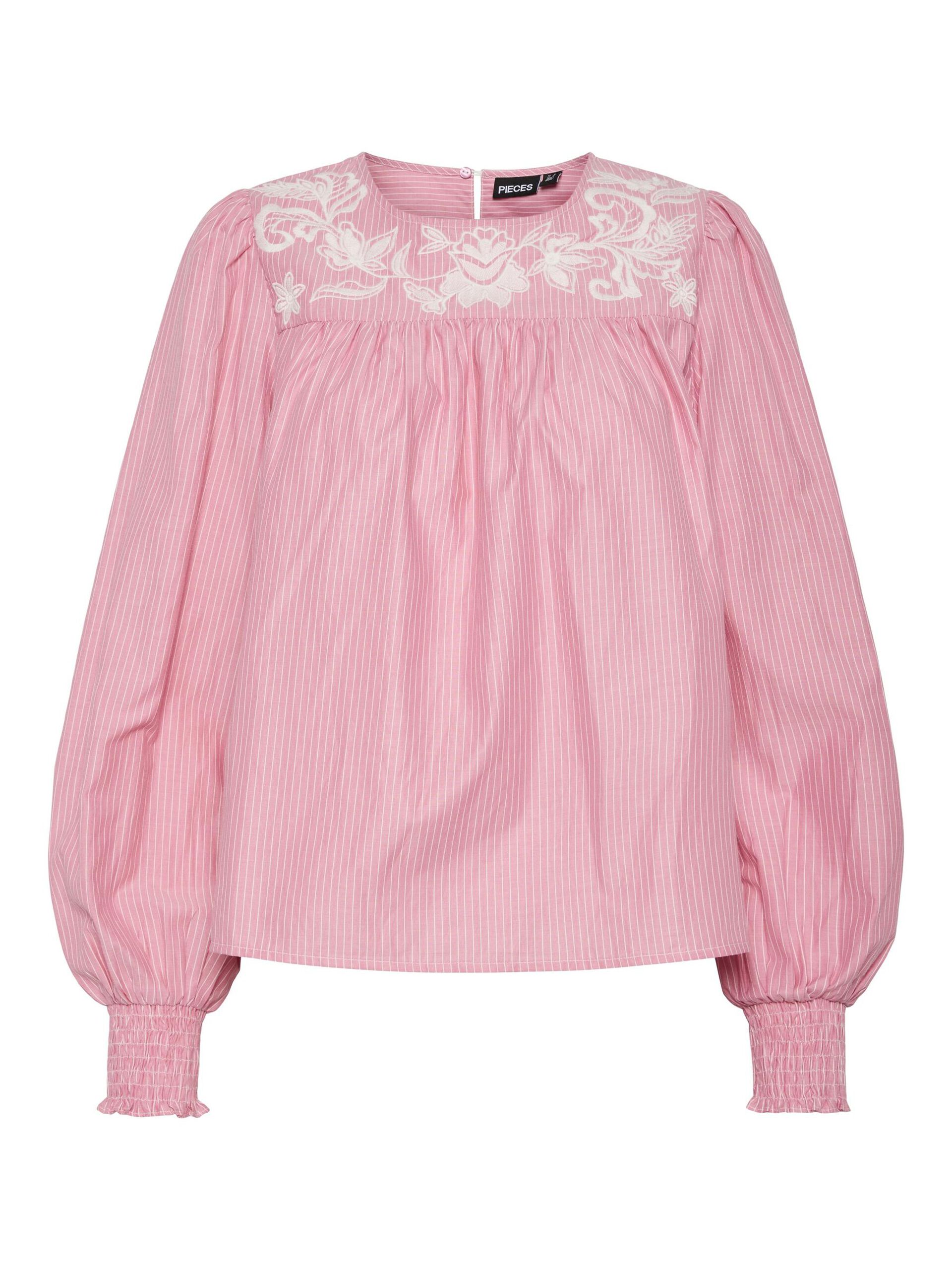 Carousel image - PCSARAH LÅNGÄRMAD TOPP, Pink Lemonade | 6