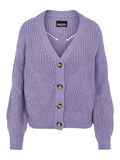 Pieces COUPE AMPLE CARDIGAN EN MAILLE, Sheer Lilac, highres - 17106362_SheerLilac_001.jpg