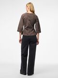 Product image thumbnail - PCSELMA DENIM SHIRT, Hot Fudge | 2