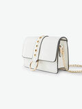 Pieces EYELET FLAP CROSSBODY BAG, Bright White, highres - 17103418_BrightWhite_754782_006.jpg