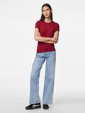 Pieces PCFYLLA NYLON T-SHIRT, Rhubarb, highres - 17157916_Rhubarb_005.jpg