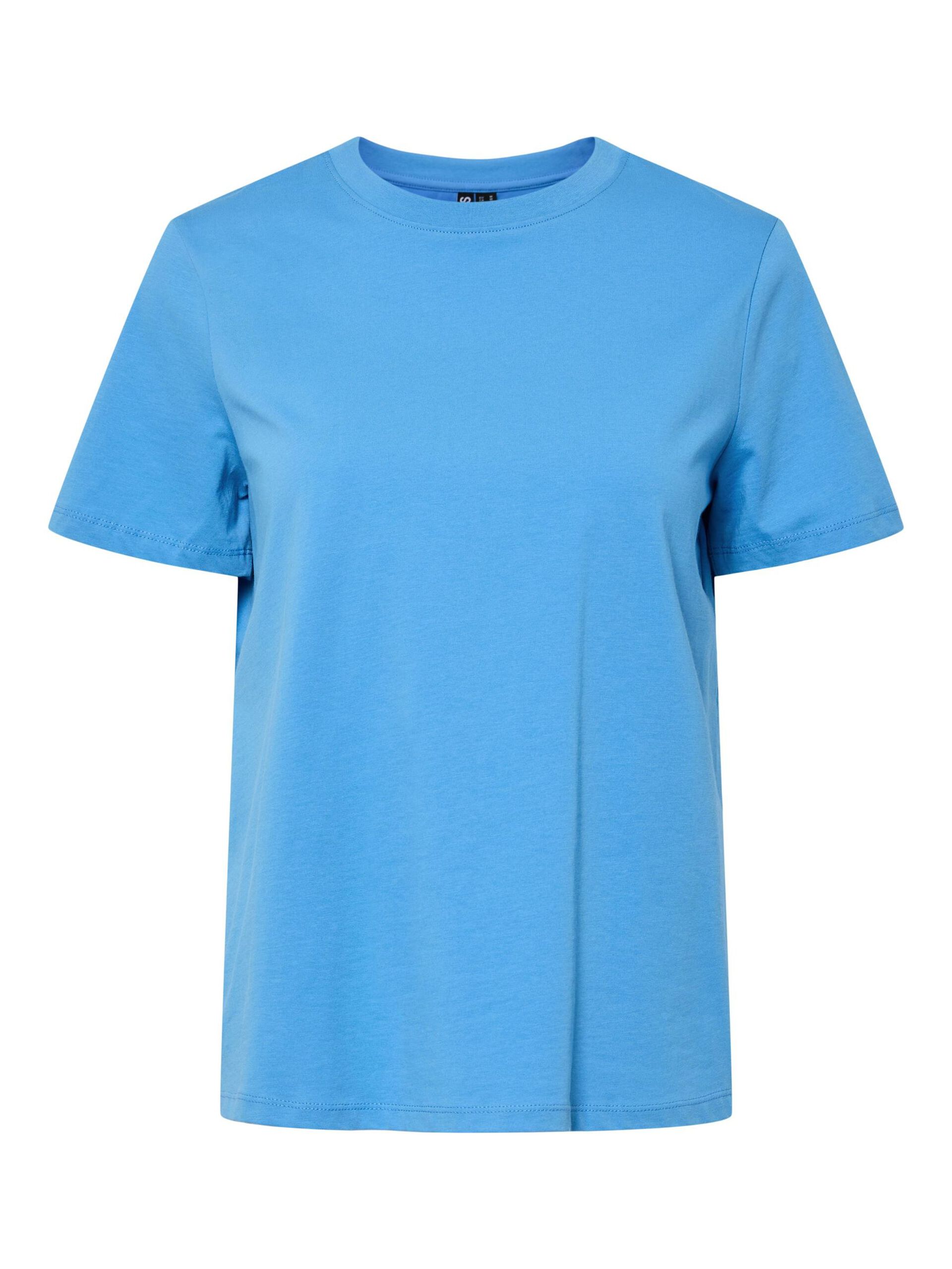 Carousel image - PCRIA - COTON T-SHIRT, Azure Blue | 5