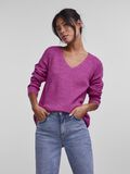 Pieces V-AUSSCHNITT STRICKPULLOVER, Rose Violet, highres - 17114251_RoseViolet_003.jpg