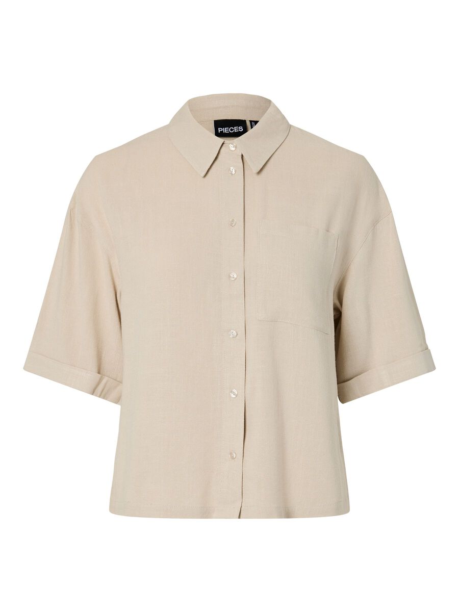 Product carousel image - PCVINSTY 2/4 SHIRT, Silver Lining | 1