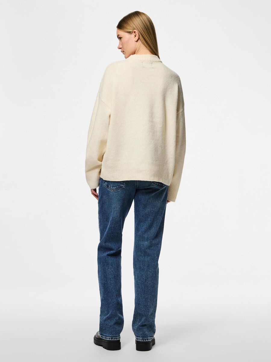 Pieces PCANA STRICKPULLOVER, Whitecap Gray, highres - 17154366_WhitecapGray_004.jpg