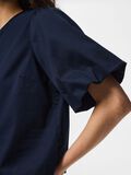 Product image thumbnail - PCBLAIR 2/4 SHORT SLEEVED SHIRT, Maritime Blue | 6