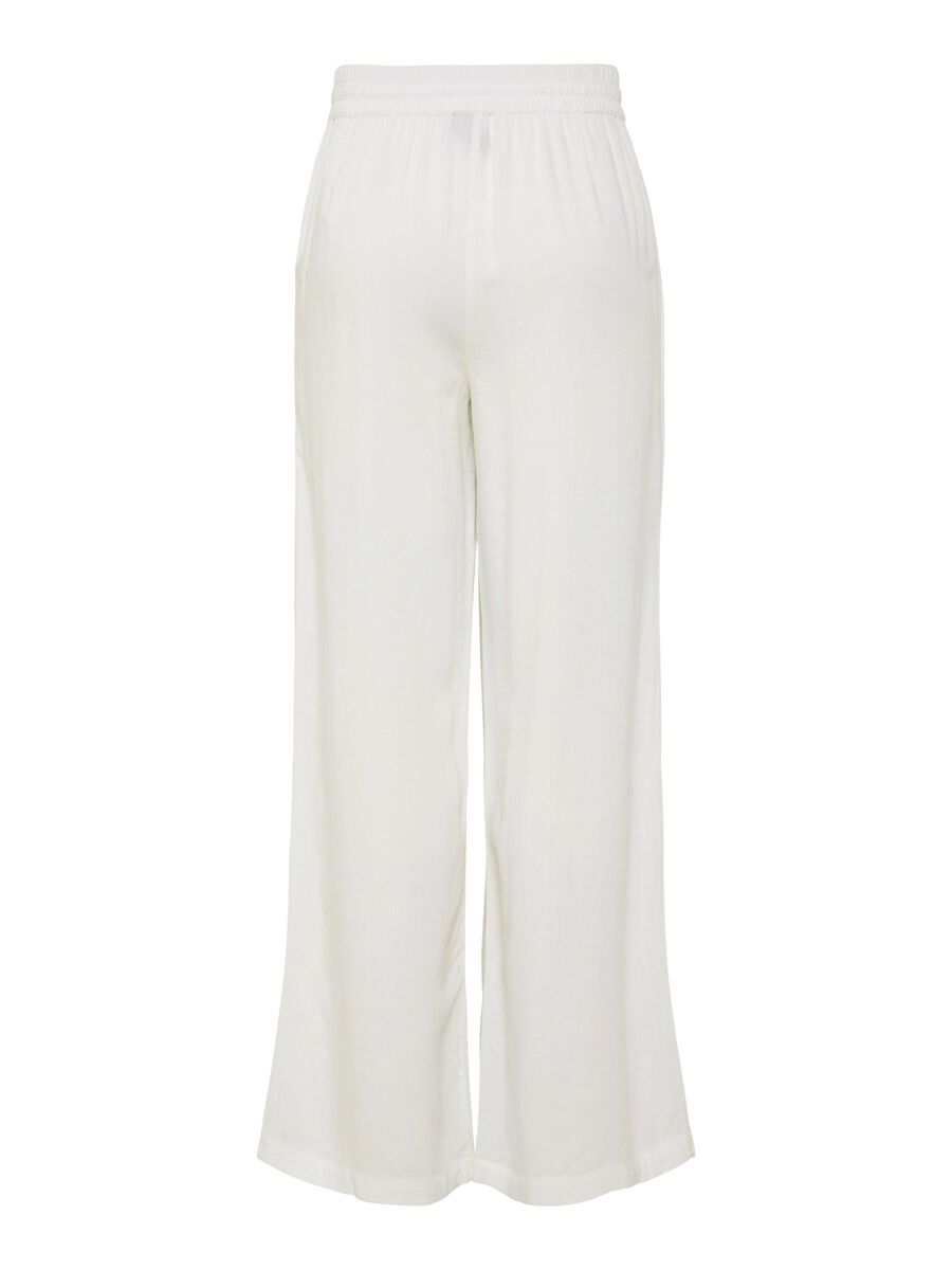 Pieces PCPIA WIDE-LEG TROUSERS, Bright White, highres - 17149314_BrightWhite_002.jpg