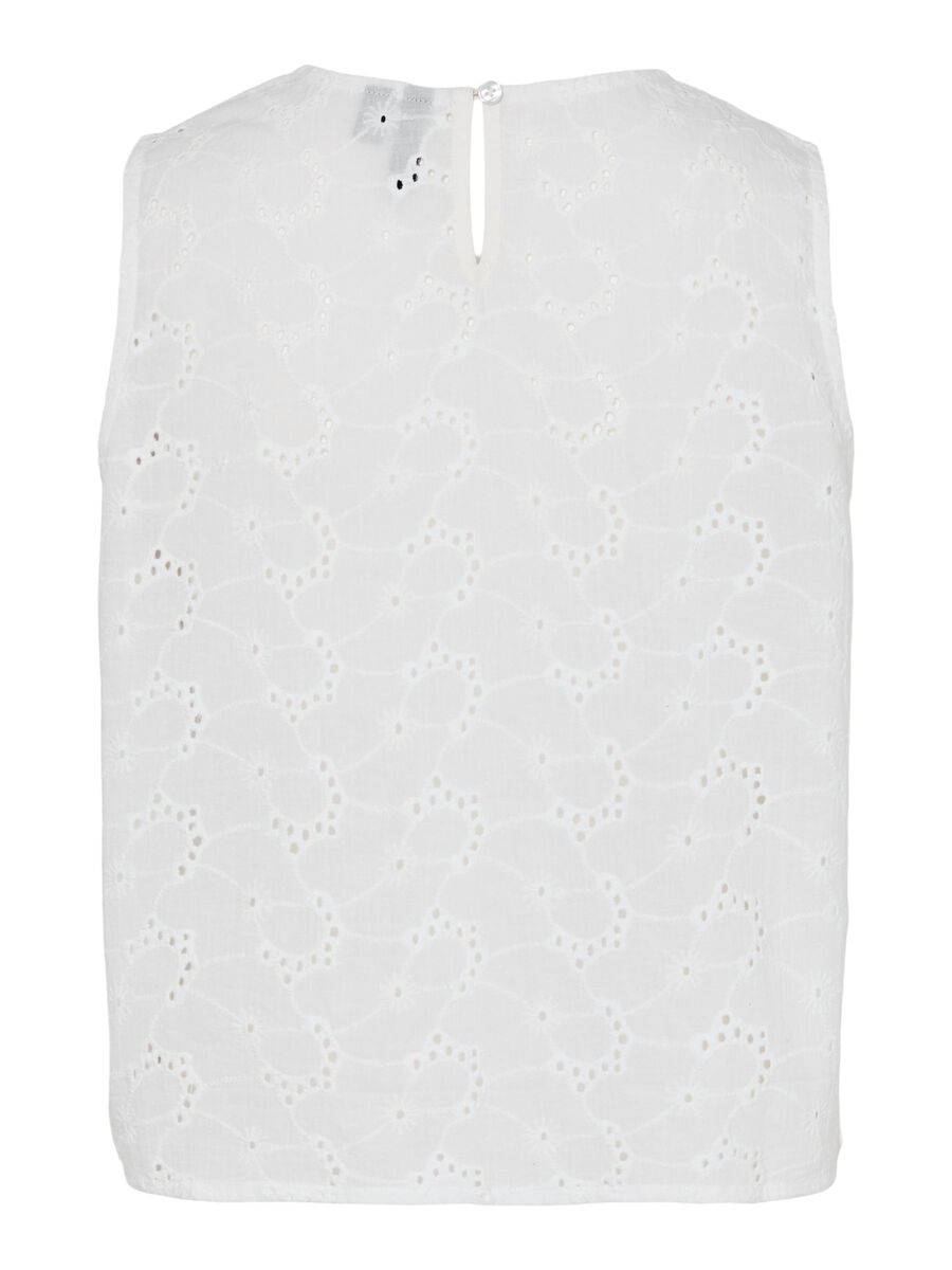 Pieces PCFIE ÄRMLÖS TOPP, Bright White, highres - 17164009_BrightWhite_002.jpg