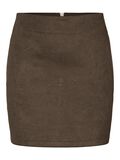 Pieces PCANNU MINI SKIRT, Black Olive, highres - 17146931_BlackOlive_001.jpg