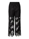 Product image thumbnail - PCRINNE HW STRAIGHT LACE TROUSERS, Black | 8