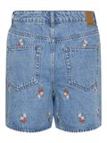Pieces PCSKY HW EMBROIDERY DENIM SHORTS, Light Blue Denim, highres - 17148991_LightBlueDenim_1101121_002.jpg