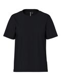 Product image thumbnail - PCRIA COTTON T-SHIRT, Black | 6