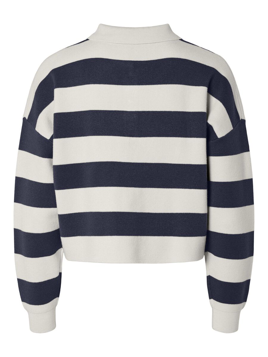 Carousel image - PCJASSY  LONG-SLEEVED POLO, Maritime Blue | 6