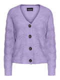 Pieces LPBIBBI CARDIGAN EN MAILLE, Purple Rose, highres - 17129127_PurpleRose_001.jpg