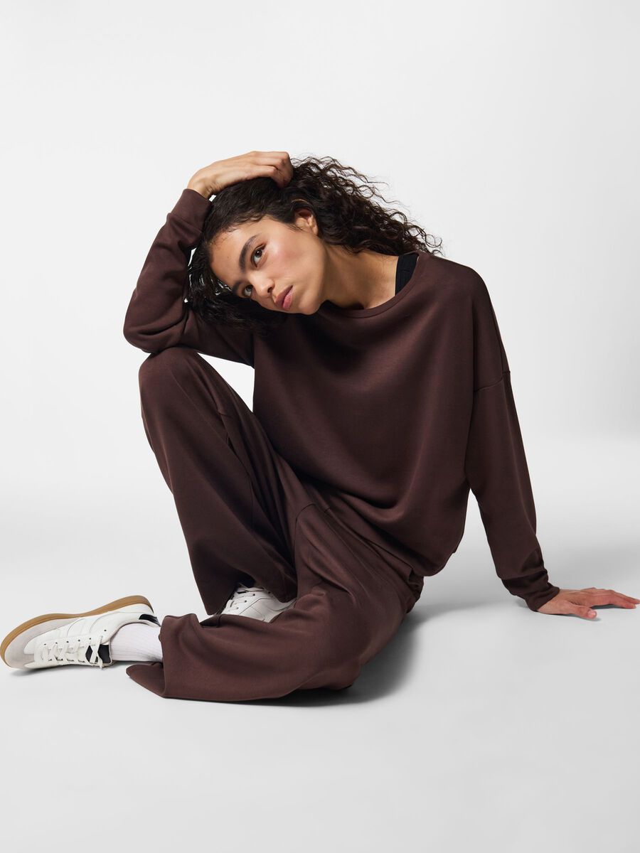 Carousel image 5 PCMICHELLE - SCUBA SWEAT-SHIRT, Hot Fudge