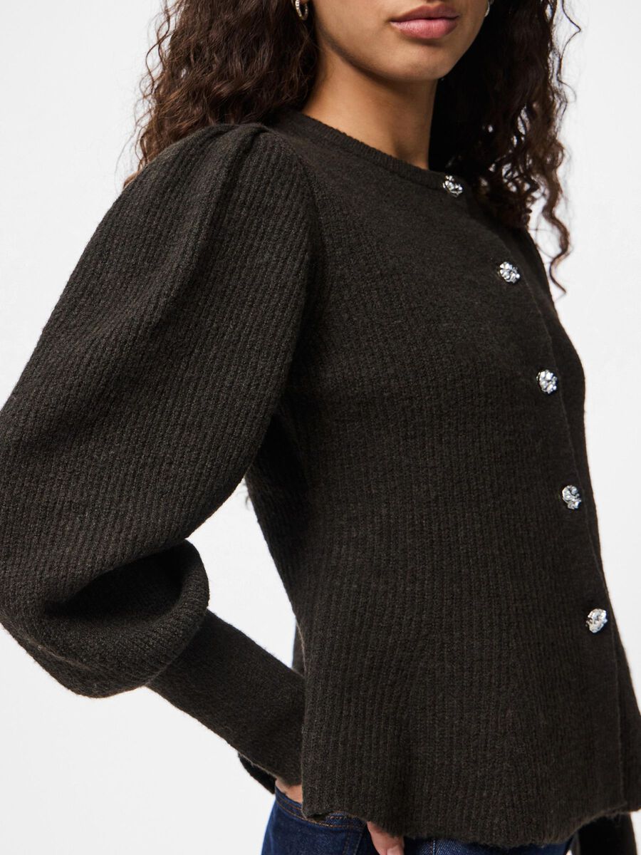 Product carousel image - PCANNIE STRIKKET CARDIGAN, Delicioso | 1