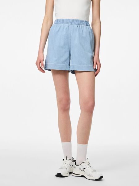 Pieces PCTULA DENIM SHORTS, Light Blue Denim, highres - 17157271_LightBlueDenim_003.jpg